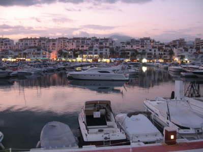 PUERTO BANUS AT TWILIGHT